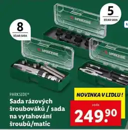 Lidl PARKSIDE Sada rázových šroubováků / sada na vytahování šroubů/matic nabídka