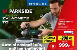 Lidl PARKSIDE Úhlová leštička 1200 W nabídka