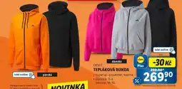 Lidl CRIVIT TEPLÁKOVÁ BUNDA nabídka