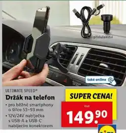Lidl ULTIMATE SPEED Držák na telefon nabídka