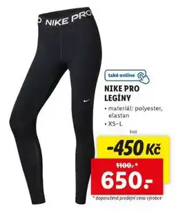 Lidl NIKE PRO LEGÍNY nabídka