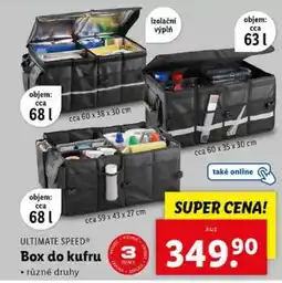 Lidl ULTIMATE SPEED BOX DO KUFRU nabídka