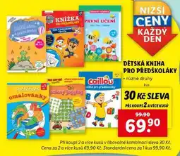 Lidl DĚTSKÁ KNIHA PRO PŘEDŠKOLÁKY nabídka