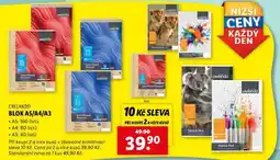 Lidl CRELANDO BLOK A5/A4/A3 nabídka