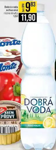 Jip Dobrá voda ochucená různé druhy 1,5l nabídka
