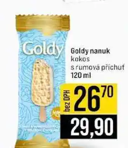 Jip Goldy nanuk kokos srumová příchuf 120 ml nabídka