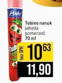 Jip Tubíno nanuk jahoda pomeranč 70 ml nabídka