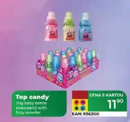Tamda Foods Top candy 30g baby bottle strawberry with fizzy powder nabídka