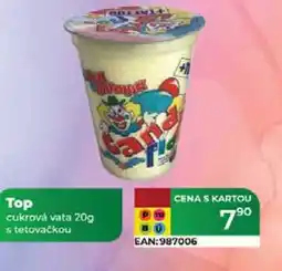 Tamda Foods Top cukrová vata 20g s tetovačkou nabídka