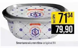 Jip Smetanová zmrzlina original 1l nabídka
