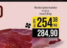 Jip Hovězi plec kulatá kráva cca 2,5 kg nabídka