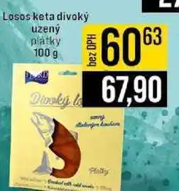 Jip Losos keta divoký uzený platky 100 g nabídka