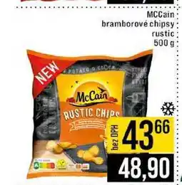 Jip MCCain bramborové chipsy rustic 500 g nabídka