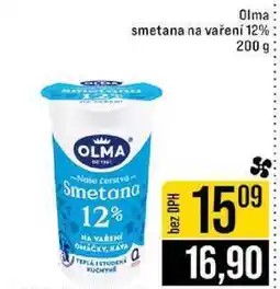 Jip Olma smetana na vaření 12% 200 g nabídka