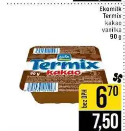 Jip Ekomilk Termix kakao vanilka 90 g nabídka
