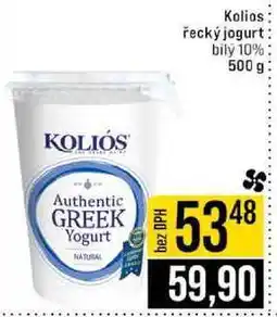Jip Kolios řecký jogurt bily 10% 500 g nabídka