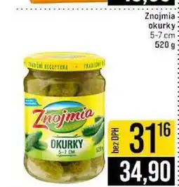 Jip Znojmia okurky 5-7 cm 520 g nabídka