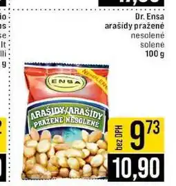 Jip Dr. Ensa arašidy pražené nesolené solené 100 g nabídka