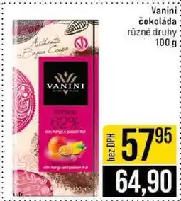 Jip Vanini čokoláda různé druhy 100 g nabídka
