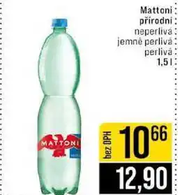 Jip Mattoni přírodní neperliva jemné perlivá perlivá 1,5l nabídka