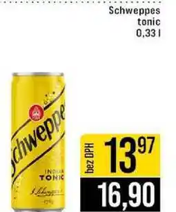 Jip Schweppes tonic 0,33l nabídka