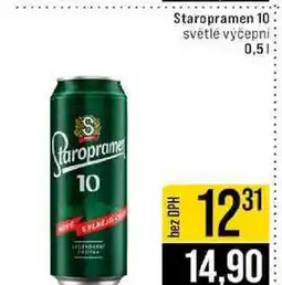 Jip Staropramen 10 světlé výčepni 0,5l nabídka