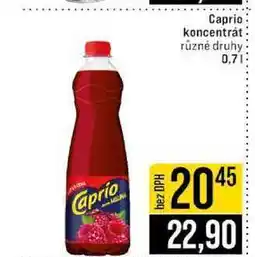 Jip Caprio koncentrát různé druhy 0,7l nabídka