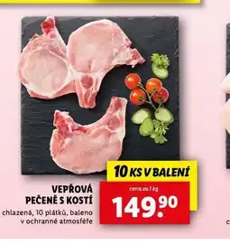 Lidl Vepřová pečeně s kostí nabídka