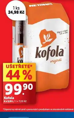 Lidl Kofola 4pack nabídka