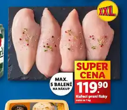 Lidl Kuřecí prsí řízky nabídka