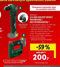 Lidl 12 v aku úhlový vrtací šroubovák nabídka
