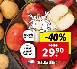 Lidl Jablka letní nabídka