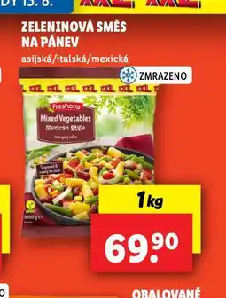 Lidl Zeleninová směs na pánev nabídka