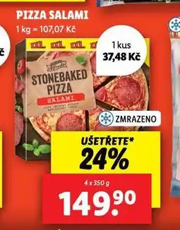Lidl Pizza salami nabídka