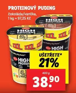 Lidl Proteinový puding nabídka