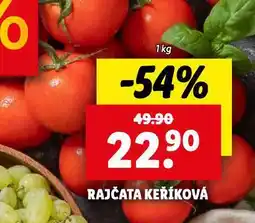 Lidl Rajčata keříková nabídka