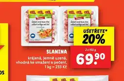 Lidl Slanina nabídka