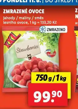 Lidl Zmrazené ovoce nabídka