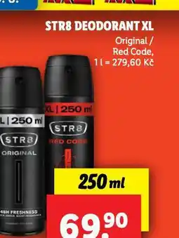 Lidl Str8 deodorant xl nabídka