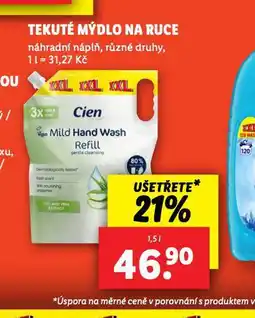 Lidl Tekuté mýdlo na ruce nabídka