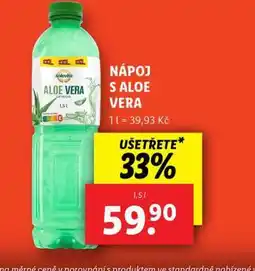 Lidl Nápoj s aloe vera nabídka