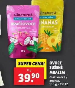 Lidl Ovoce sušené mrazem nabídka