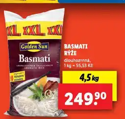 Lidl Basmati rýže nabídka