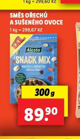 Lidl Směs ořechů a sušeného ovoce nabídka