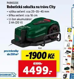 Lidl Robotická sekačka na trávu city nabídka