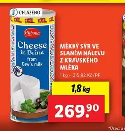 Lidl Mekký sýr ve slaném nálevu z kravského mléka nabídka