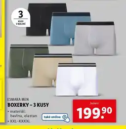 Lidl Boxerky nabídka
