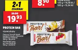 Lidl Protein bar nabídka