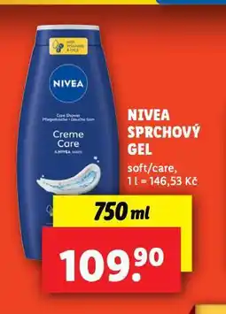 Lidl Nivea sprchový gel nabídka