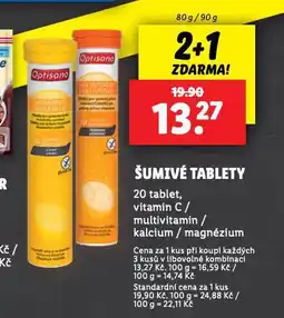 Lidl Šumivé tablety nabídka